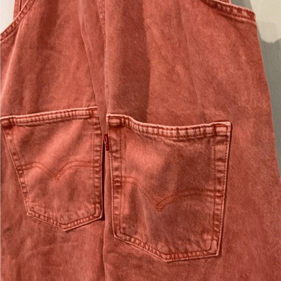 Levi’s Women’s Vintage Denim Overalls Brown Sz S NWT - Picture 9 of 12